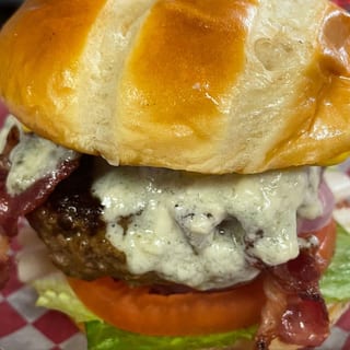 Beef Bacon And Blue Cheese
